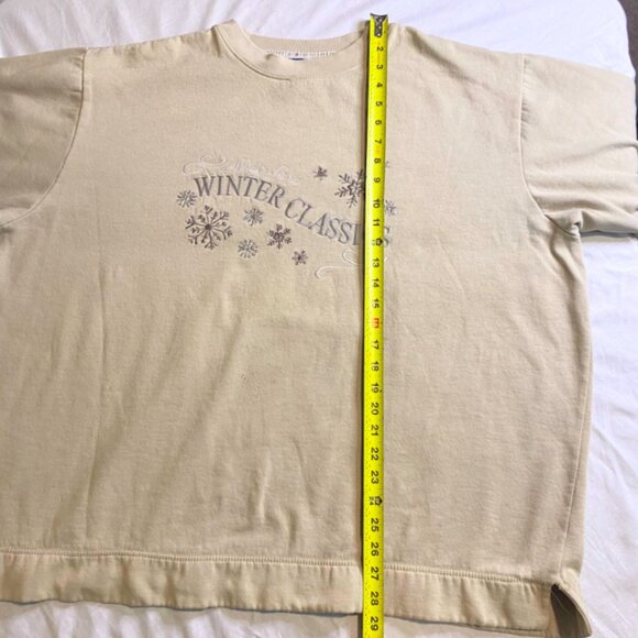 XXL Womans Vintage WInter Classics Crew Neck  Brand- Veniza Jeans - Picture 5 of 7